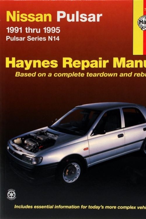 Cover Art for 9781563922725, Nissan Pulsar Australian Automotive Repair Manual: 1991 to 1995 by A. K. Legg