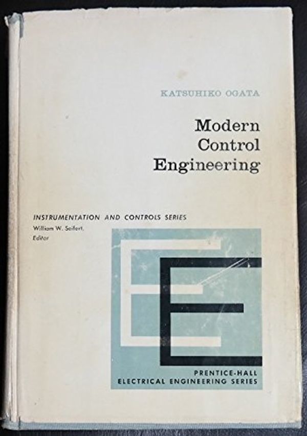 Cover Art for 9780135902325, Modern Control Engineering by Katsuhiko Ogata