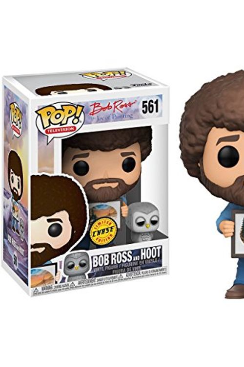 Cover Art for 9899999409595, Bob Ross & Hoot (Chase Edition): The Joy of Painting x Funko POP! TV Vinyl Figure & 1 PET Plastic Graphical Protector Bundle [#561 / 25701 - B] by Unknown