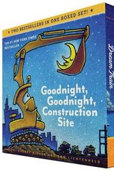 Cover Art for B0169MHQW2, Goodnight, Goodnight, Construction Site and Steam Train, Dream Train Board Books Boxed Set by Sherri Duskey Rinker Tom Lichtenheld(2015-09-15) by Sherri Duskey Rinker Tom Lichtenheld