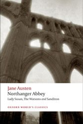 Cover Art for 9780199535545, Northanger Abbey: WITH Lady Susan by Jane Austen