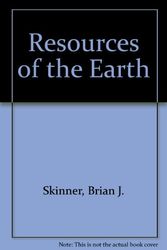 Cover Art for 9780137744237, Resources of the Earth by James R Craig