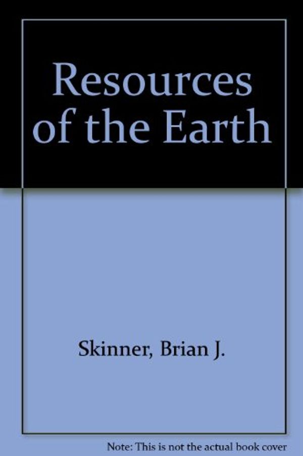 Cover Art for 9780137744237, Resources of the Earth by James R Craig