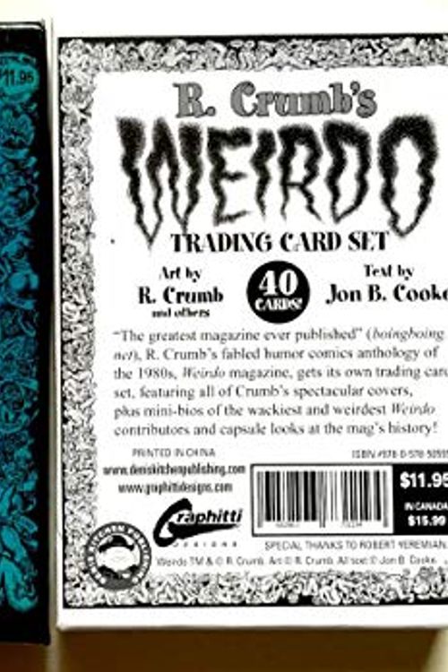 Cover Art for 9780578505558, R. Crumb's Weirdo Card Set by Robert Crumb, Jon B. Cooke, R. Crumb