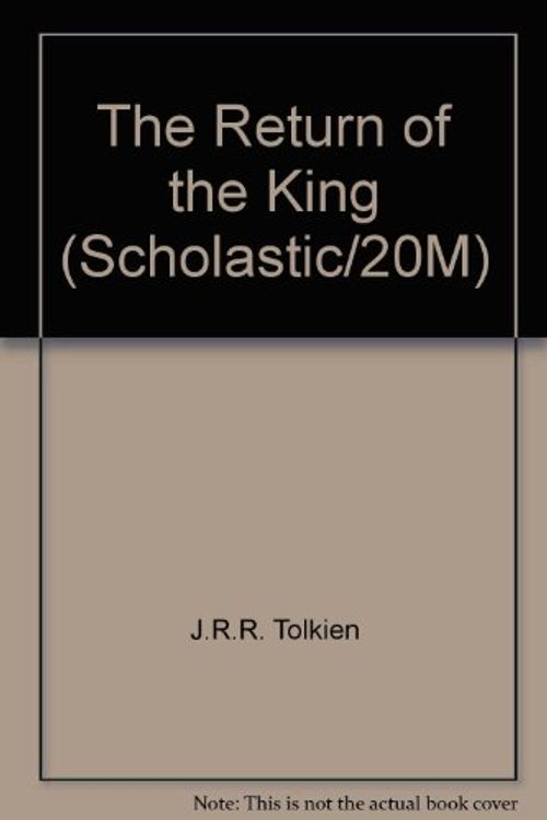 Cover Art for 9780345917454, The Return of the King by J.R.R. Tolkien