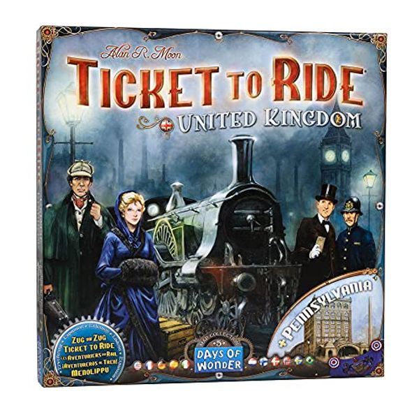 Cover Art for 0791385202362, Ticket to Ride: United Kingdom Expansion by Days of Wonder