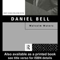 Cover Art for 9780203178423, Daniel Bell by Waters, Malcolm