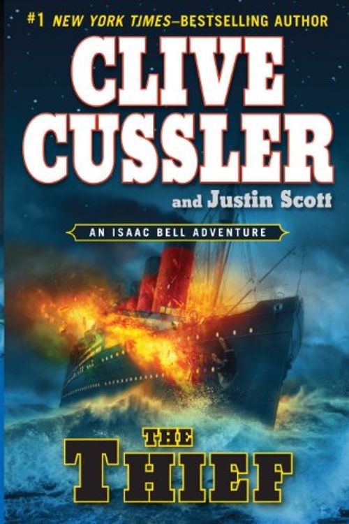 Cover Art for 9781410445650, The Thief by Clive Cussler, Justin Scott