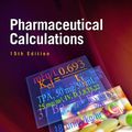 Cover Art for 9781496300713, Pharmaceutical Calculations by Howard C. Ansel
