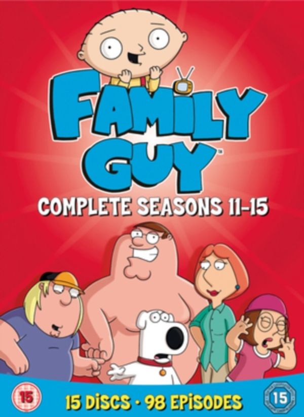 Cover Art for 5039036079204, Family Guy: Complete Seasons 11-15 [DVD] by 