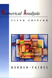 Cover Art for 9780534932190, Numerical Analysis (Prindle, Weber & Schmidt Series in Mathematics) by Richard L. Burden