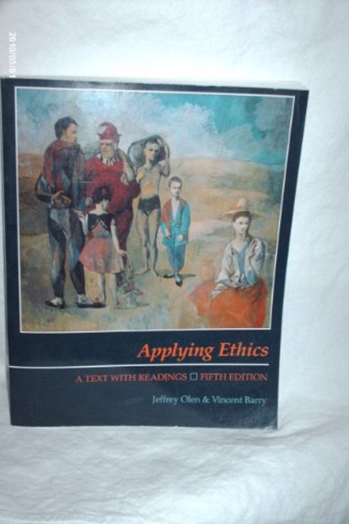 Cover Art for 9780534263164, Applying Ethics by Vincent Barry