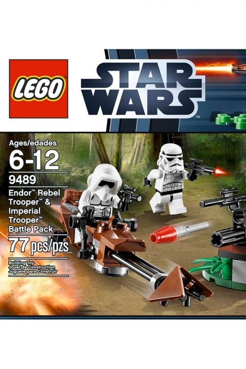 Cover Art for 5702014840416, Endor Rebel Trooper & Imperial Trooper Battle Pack Set 9489 by LEGO