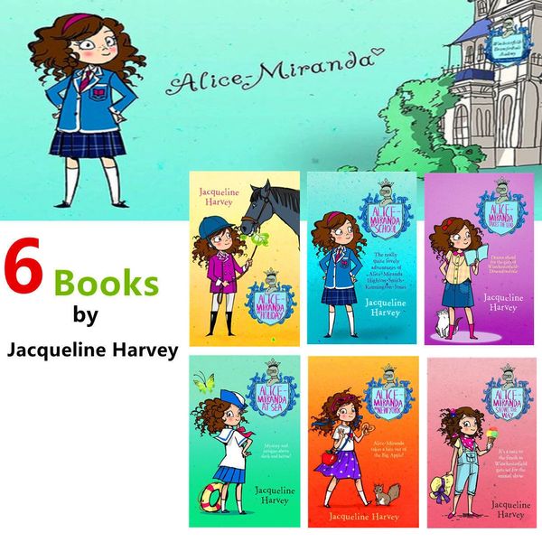 Cover Art for 9780143781929, ALICE MIRANDA BOOKS 1 To 6 Box Collection by Jacqueline Harvey