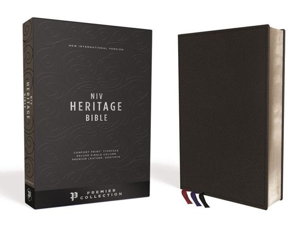 Cover Art for 9780310450757, NIV, Heritage Bible, Deluxe Single-Column, Premium Leather, Black, Sterling Edition, Comfort Print by Zondervan