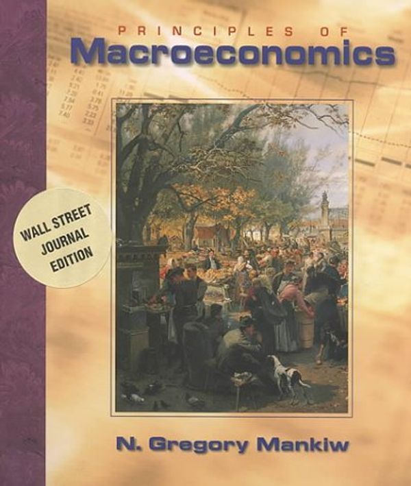 Cover Art for 9780030272011, Principles of Macroeconomics by N. Gregory Mankiw