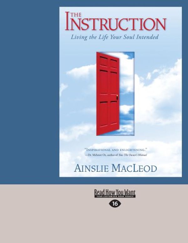 Cover Art for 9781427098962, The Instruction by Ainslie MacLeod