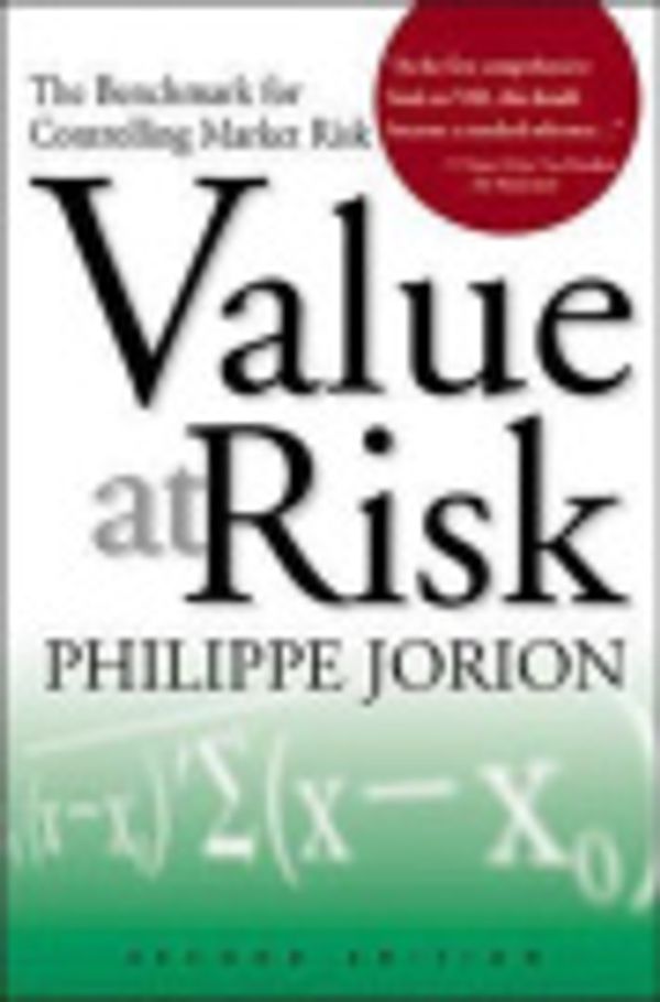 Cover Art for 9780071228312, Value at Risk by Philippe Jorion