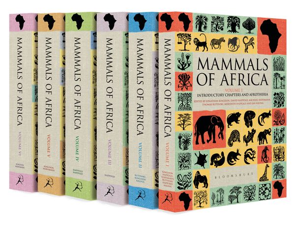 Cover Art for 9781408122570, Mammals of Africa by Jonathan Kingdon, David Happold, Thomas Butynski, Michael Hoffmann, Meredith Happold, Jan Kalina