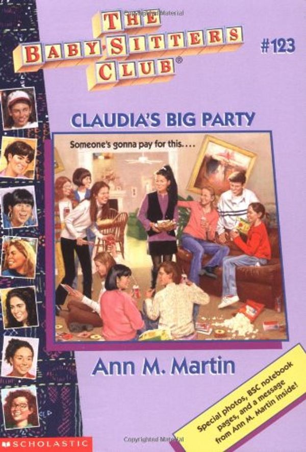 Cover Art for 9780590501743, Claudia's Big Party by Ann M. Martin