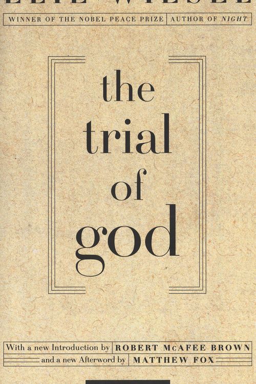 Cover Art for 9780805210538, Trial Of God by Elie Wiesel