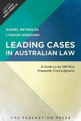 Cover Art for 9781760020606, Leading Cases in Australian Law by Daniel Reynolds, Lyndon Goddard