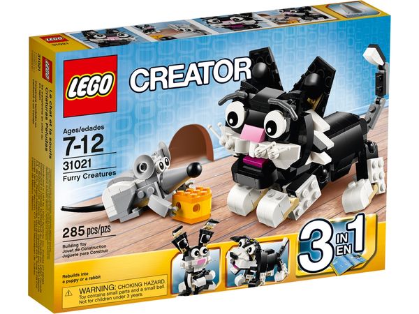 Cover Art for 5702015120920, Furry Creatures Set 31021 by Lego