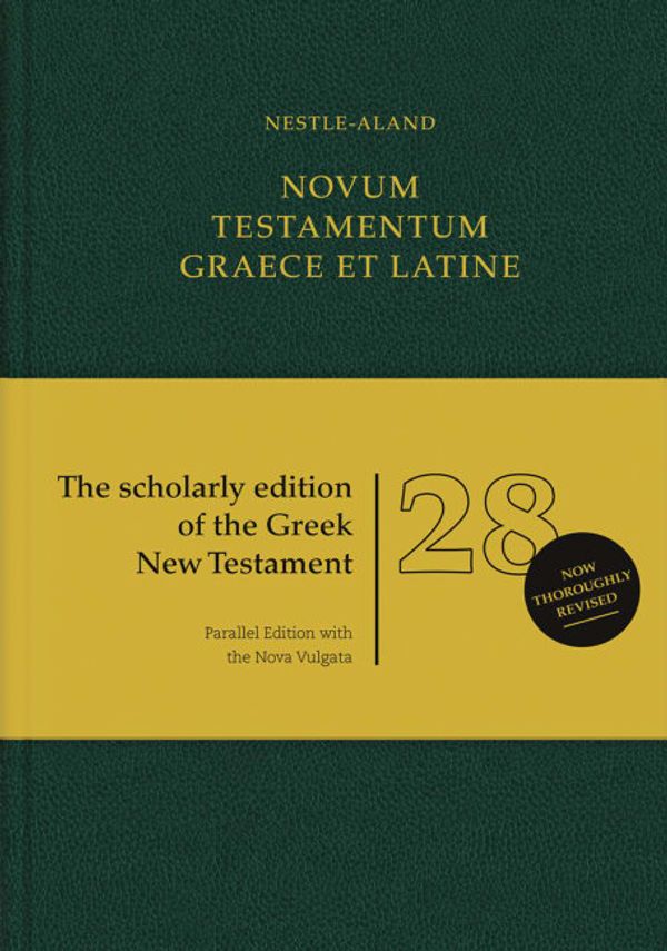 Cover Art for 9781619700475, NA28 Novum Testamentum Graece et Latine by German Bible Society