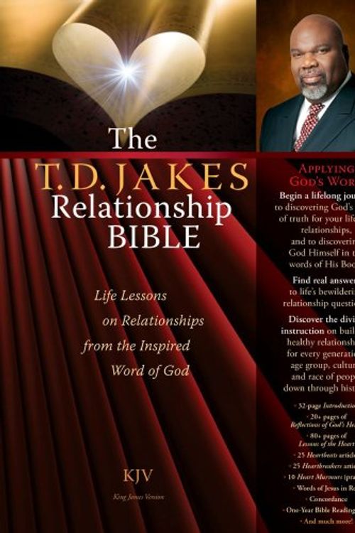 Cover Art for 9781451667813, T.D. Jakes Relationship Bible-KJV by T D Jakes