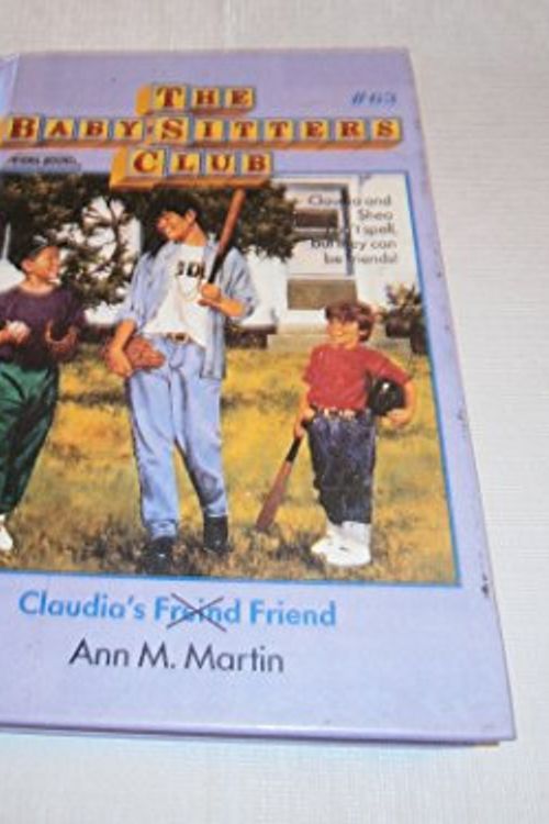 Cover Art for 9780606051354, Claudia's Friend by Ann M. Martin
