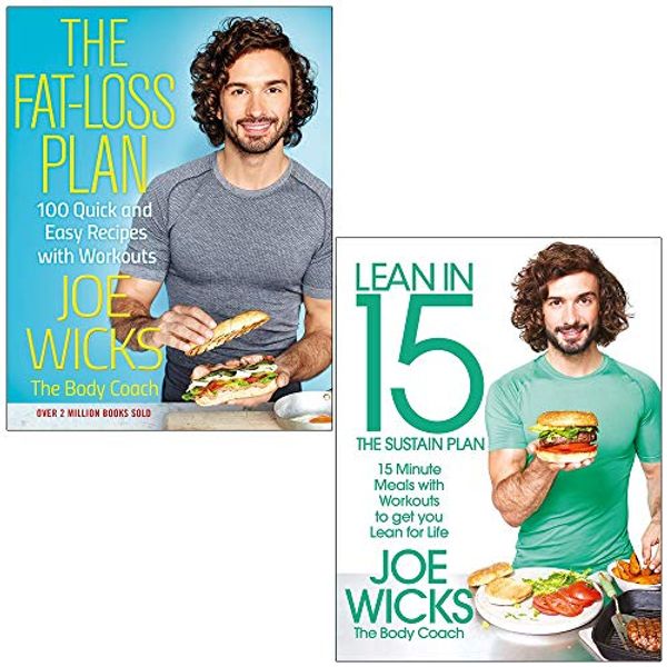 Cover Art for 9789123979370, The Fat-Loss Plan & Lean in 15 The Sustain Plan By Joe Wicks 2 Books Collection Set by Joe Wicks