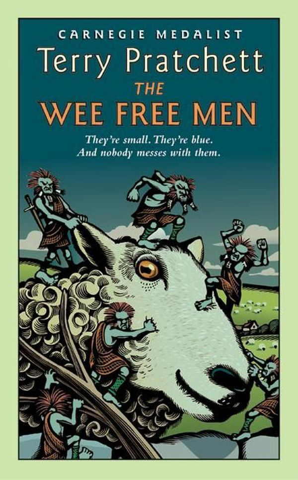 Cover Art for 9780060012380, The Wee Free Men by Terry Pratchett