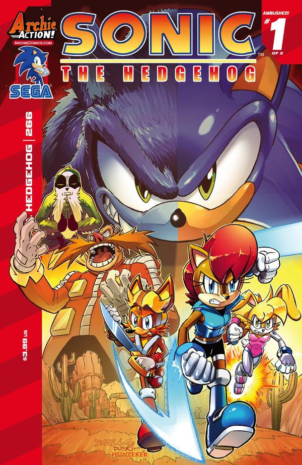 Cover Art for 9781627384902, Sonic the Hedgehog #266 by Ben Hunzeker, Ian Flynn, Jack Morelli, Jim Amash, Matt Herms, Tracy Yardley