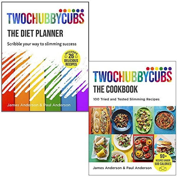 Cover Art for 9789124015305, Twochubbycubs The Diet Planner & Twochubbycubs The Cookbook By James and Paul Anderson 2 Books Collection Set by James Anderson, Paul Anderson