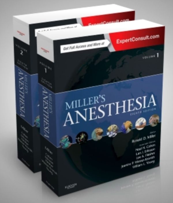 Cover Art for 9780702052835, Miller's Anesthesia, 2-Volume Set by Ronald D. Miller MD  MS
