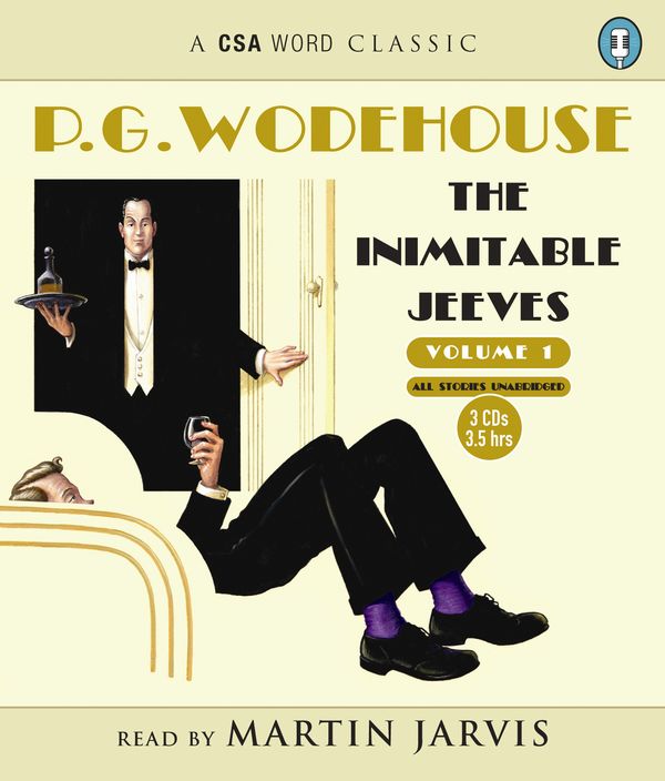 Cover Art for 9781906147372, The Inimitable Jeeves (Volume 1) 3xCD by P G Wodehouse