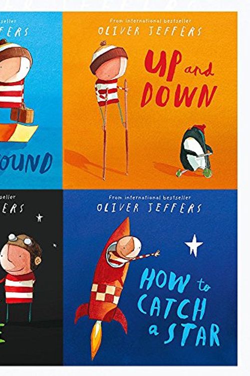 Cover Art for 9789123683789, Oliver jeffers collection how to catch a star,way back home,lost and found,up and down 4 books set by Oliver Jeffers