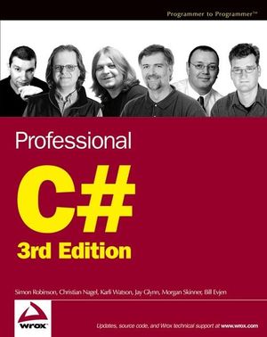 Cover Art for 9780764571961, Professional C# by Simon Robinson