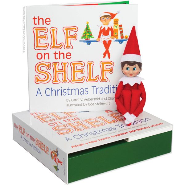 Cover Art for 9780984365173, The Elf on the Shelf: A Christmas Tradition (includes blue-eyed girl scout elf) by Carol V. Aebersold
