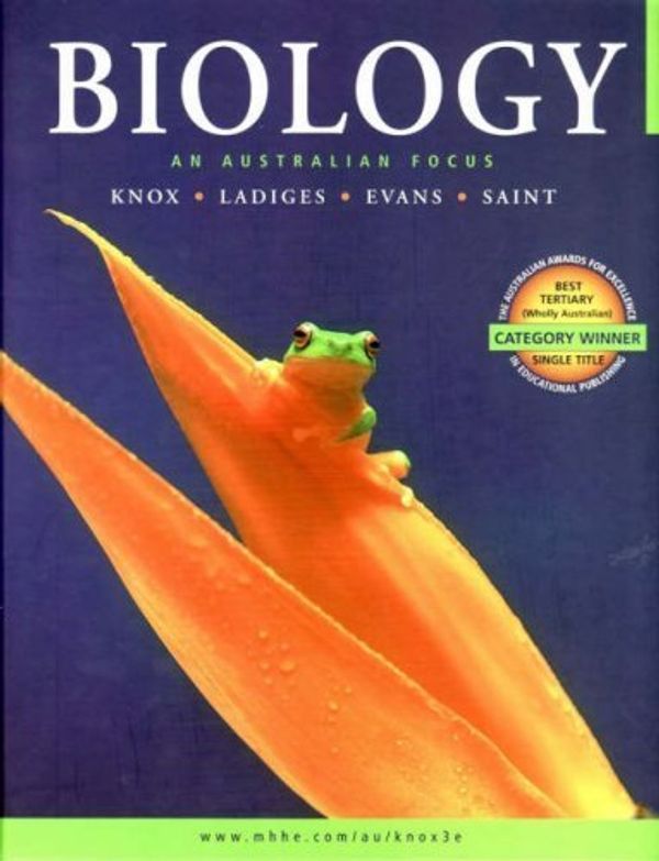 Cover Art for B01FEPXYXK, Biology: An Australian Focus by Bruce Knox (2004-05-03) by 