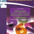 Cover Art for 9780205493968, Elementary and Middle School Mathematics by John A. Van de Walle