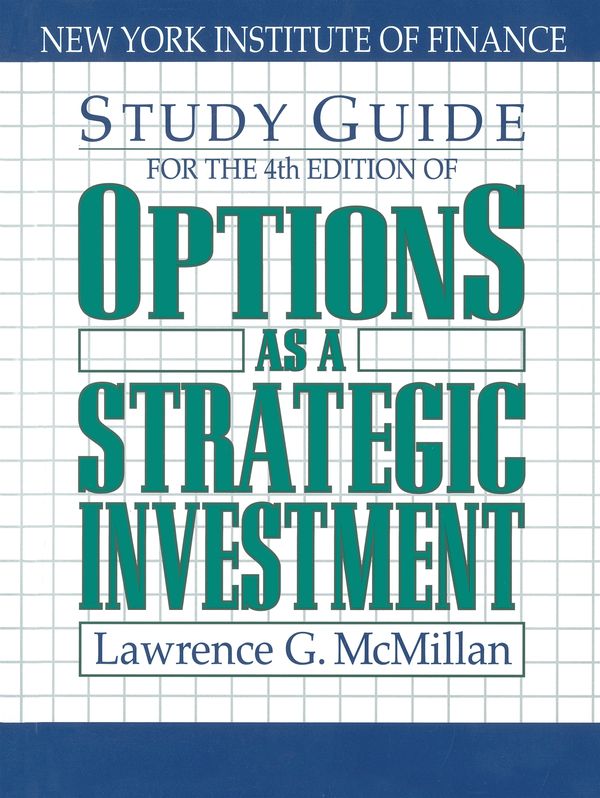 Cover Art for 9780735202382, Options as a Strategic Investment by Lawrence G. McMillan