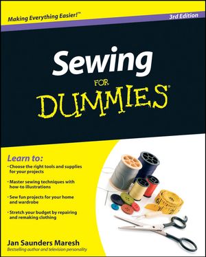 Cover Art for 9780470887585, Sewing For Dummies by Jan Saunders Maresh