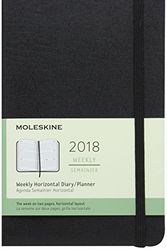 Cover Art for 9781223132464, Moleskine 12 Month Weekly Horizontal Planner, Large, Black by Moleskine