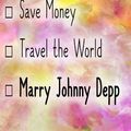 Cover Art for 9781726857116, 2019 Planner: Save Money, Travel the World, Marry Johnny Depp: Johnny Depp 2019 Planner by Dainty Diaries