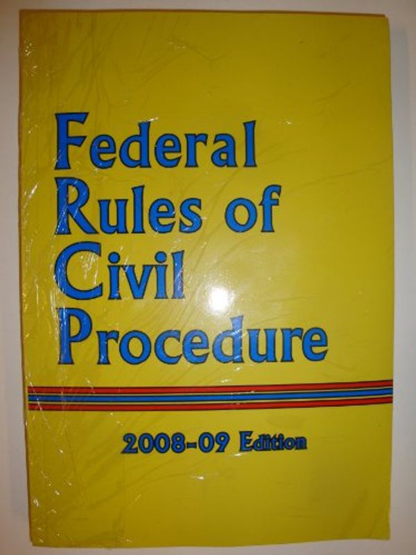 Cover Art for 9781422420768, Federal Rules of Civil Procedure 2008-09 Edition (Lexis Nexis 2008-2009) by Lexis Nexis