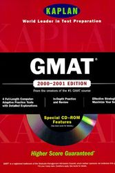 Cover Art for 9780684870083, KAPLAN GMAT 2000-2001 WITH CD-ROM (Kaplan GMAT Premier Program (w/CD)) by Kaplan