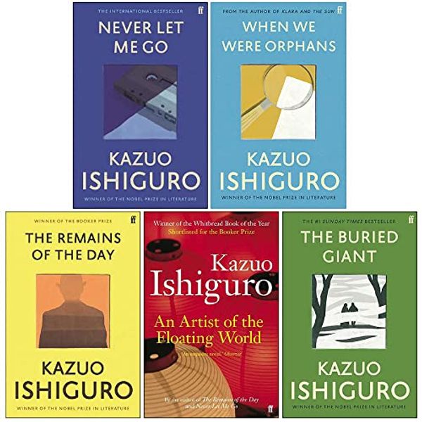 Cover Art for 9789124369460, Kazuo Ishiguro Collection 5 Books Collection Set (An Artist of the Floating World, When We Were Orphans, The Remains of the Day & More) by Kazuo Ishiguro
