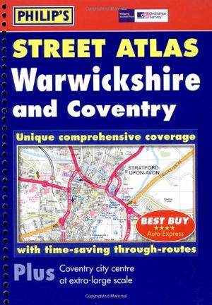 Cover Art for 9780540087587, Philip's Street Atlas Warwickshire by Philip's Maps