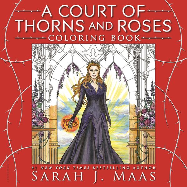 Cover Art for 9781681195766, A Court of Thorns and Roses Coloring Book by Sarah J. Maas